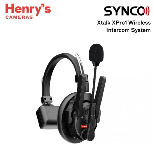 Synco XTalk XPro 1 Wireless Intercom System Master/Remote Headset