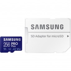 Samsung Pro Plus MicroSD Class 10 U3, V30, A2 256 GB