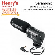 Saramonic SR-M3 Basic Condenser Directional Video Mic for Camera