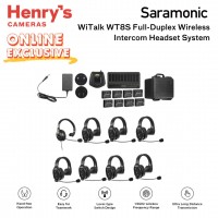 Saramonic Witalk WT8S Full Duplex Wireless Intercom Headset System