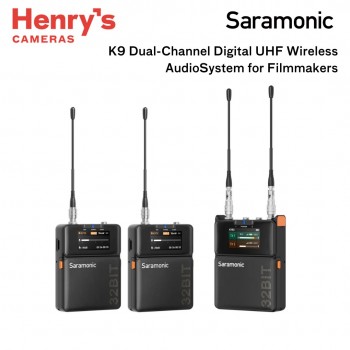 Saramonic K9 Dual-Channel Digital UHF Wireless AudioSystem