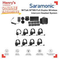 Saramonic Witalk WT8S Full Duplex Wireless Intercom Headset System