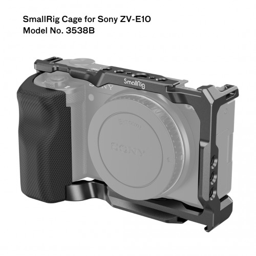 SmallRig Cage with Grip for Sony ZV-E10 3538B