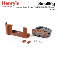 SmallRig Leather Case Kit for FUJIFILM X-E5 (Brown) 5449