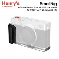 SmallRig L-shaped Mount Plate with Silicone Handle for FUJIFILM X-E5 (Silver) 5447				