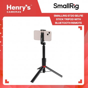 SmallRig ST20 Selfie Stick Tripod with Bluetooth Remote SmallRig ST20 Selfie Stick Tripod with Bluetooth Remote