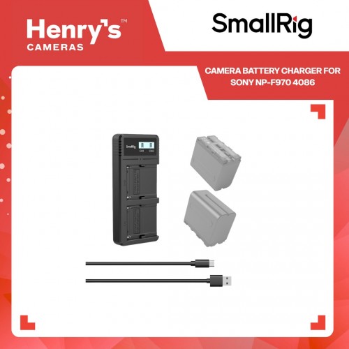 SMALLRIG Camera Battery Charger for Sony NP-F970 4086