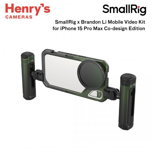 SmallRig x Brandon Li Mobile Video Kit for iPhone 15 Pro Max Co-design Edition - 4407B