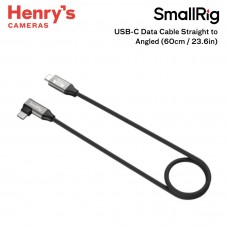 SmallRig USB-C Data Cable Straight to Angled (60cm / 23.6in) 5076