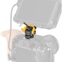 SmallRig Swivel and Tilt Adjustable Monitor Support with Cold Shoe (BumbleBee Edition) 5519