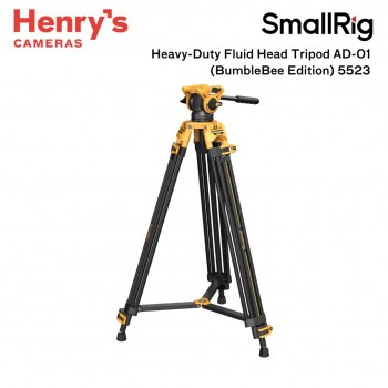 SmallRig Heavy-Duty Fluid Head Tripod AD-01 (BumbleBee Edition) 5523 SmallRig Heavy-Duty Fluid Head Tripod AD-01 (BumbleBee Edition) 5523