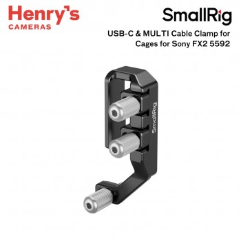 SmallRig USB-C & MULTI Cable Clamp for Cages for Sony FX2 5592
