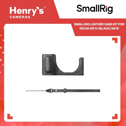 SmallRig Leather Case Kit for RICOH GR IV (Black) 5676