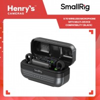 SmallRig S 70 Wireless Microphone with Multi-Device Compatibility (Black)