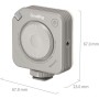 SmallRig P96 Neo mini LED Video Light (Morandi Gray) - 5820 