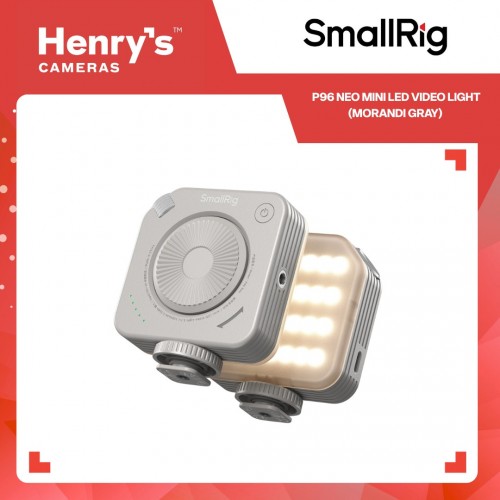 SmallRig P96 Neo mini LED Video Light (Morandi Gray) - 5820 