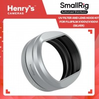 SmallRig UV Filter and Lens Hood Kit for FUJIFILM X100V/X100VI (Silver) - 5851