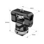 SmallRig Swivel and Tilt Monitor Mounting Support with Cold Shoe BSE2346B