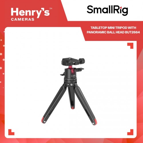SmallRig Tabletop Mini Tripod with Panoramic Ball Head BUT2664