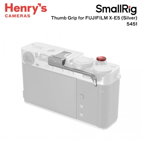 SmallRig Thumb Grip for FUJIFILM X-E5 (Silver) 5451