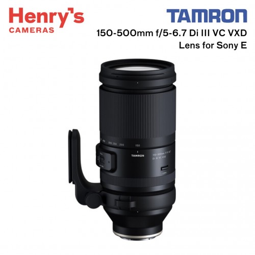 Tamron A057S 150-500mm f5-6.7 Di III VC VXD Lens for Sony E