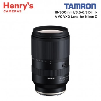 Tamron B061 18-300mm F/3.5-6.3 DiIII-A VC VXD for Nikon Z - Order Basis Tamron B061 18-300mm F/3.5-6.3 DiIII-A VC VXD for Nikon Z - Order Basis