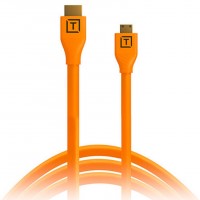 Tetherpro HDMI Mini to HDMI 2.0 15' (4.6M) Orange H2C15-ORG