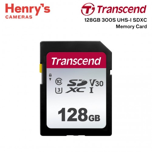Transcend 128GB 300S UHS-I SDXC Memory Card - TS128GSDC300S