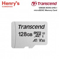 Transcend 128GB 300S UHS-I microSDXC Memory Card - TS128GUSD300S