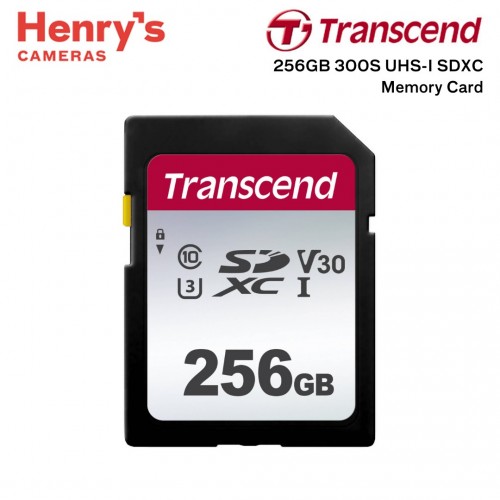 Transcend 256GB 300S UHS-I SDXC Memory Card - TS256GSDC300S