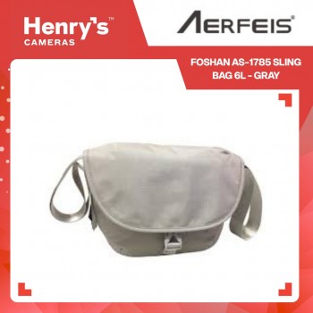 Aerfeis Foshan AS-1785 Sling Bag 6L - Gray Aerfeis Foshan AS-1785 Sling Bag 6L - Gray