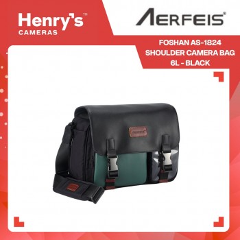 Aerfeis Foshan AS-1824 Shoulder Camera Bag 6L - Black Aerfeis Foshan AS-1824 Shoulder Camera Bag 6L - Black