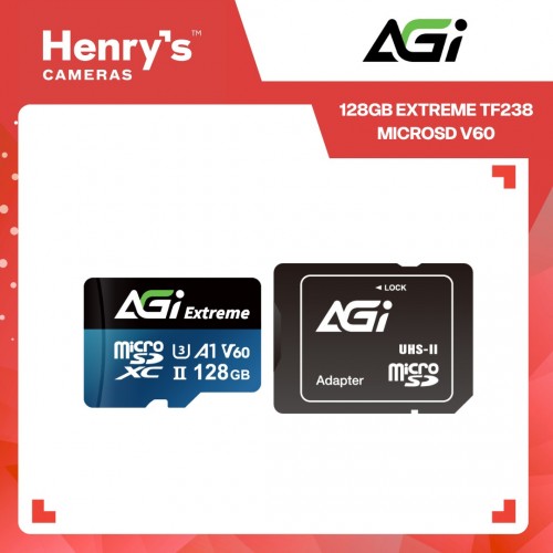 AGI 128GB Extreme TF238 microSD V60