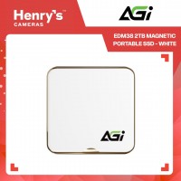 AGI EDM38 2TB Magnetic Portable SSD - White
