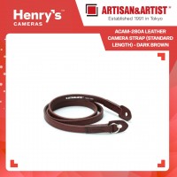 Artisan & Artist ACAM-280A Leather Camera Strap (Standard Length) - Dark Brown