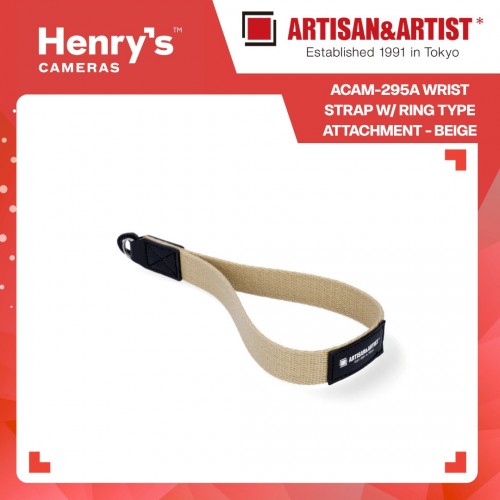 Artisan & Artist ACAM-295A Wrist Strap w/ Ring Type Attachment - Beige