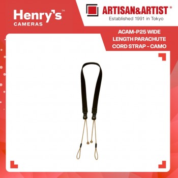 Artisan & Artist ACAM-P25 Wide Length Parachute Cord Strap - Camo