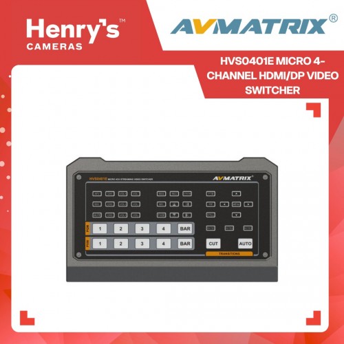 AVMatrix HVS0401E Micro 4-Channel HDMI/DP Video Switcher