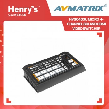 AVMatrix HVS0403U Micro 4-Channel SDI and HDMI Video Switcher