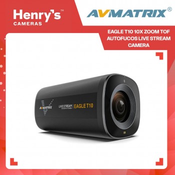 AVMATRIX Eagle T10 10x Zoom ToF Autofucos Live Stream Camera