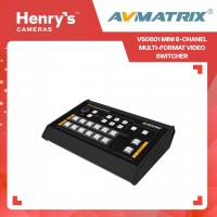 AVMatrix VS0601 Mini 6-Chanel Multi-Format Video Switcher