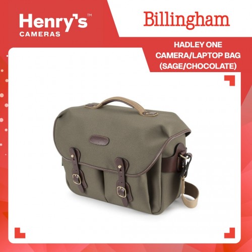 Billingham Hadley One Camera/Laptop Bag (Sage/Chocolate) Billingham Hadley One Camera/Laptop Bag (Sage/Chocolate)