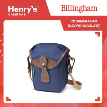 Billingham 72 Camera Bag (Navy/Chocolate)