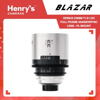 Blazar Remus 33mm T1.8 1.5X Full Frame Anamorphic Lens - PL Mount