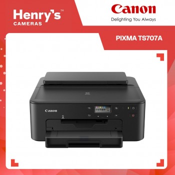 Canon PIXMA TS707a - A4 Wireless Inkjet Printer. Wi-Fi, Apple Airprint and Mopria Print Service