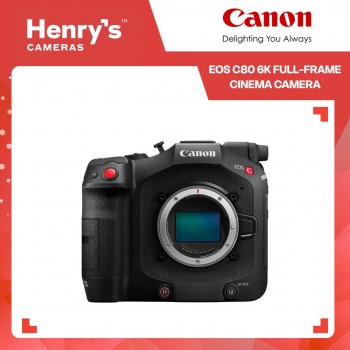 Canon EOS C80 6K Full-Frame Cinema Camera Canon EOS C80 6K Full-Frame Cinema Camera
