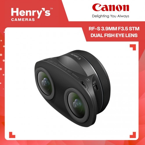 Canon RF-S 3.9mm F3.5 STM Dual Fish Eye Lens Canon RF-S 3.9mm F3.5 STM Dual Fish Eye Lens