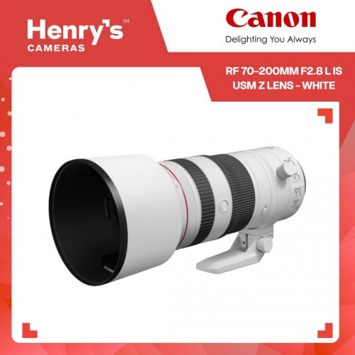 Canon RF 70-200mm F2.8 L IS USM Z Lens - White