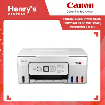 Canon Pixma G3780 Print Scan Copy Ink Tank with WiFI; Windows + Mac Canon Pixma G3780 Print Scan Copy Ink Tank with WiFI; Windows + Mac
