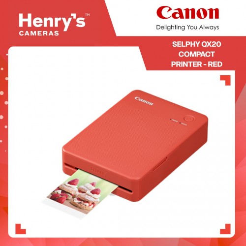 Canon Selphy QX20 Compact Printer - Red